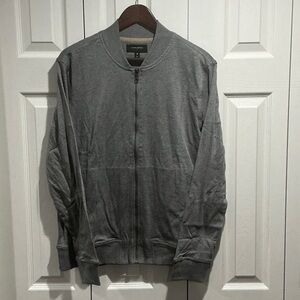 Banana Republic Factory Gray Bomber Jacket